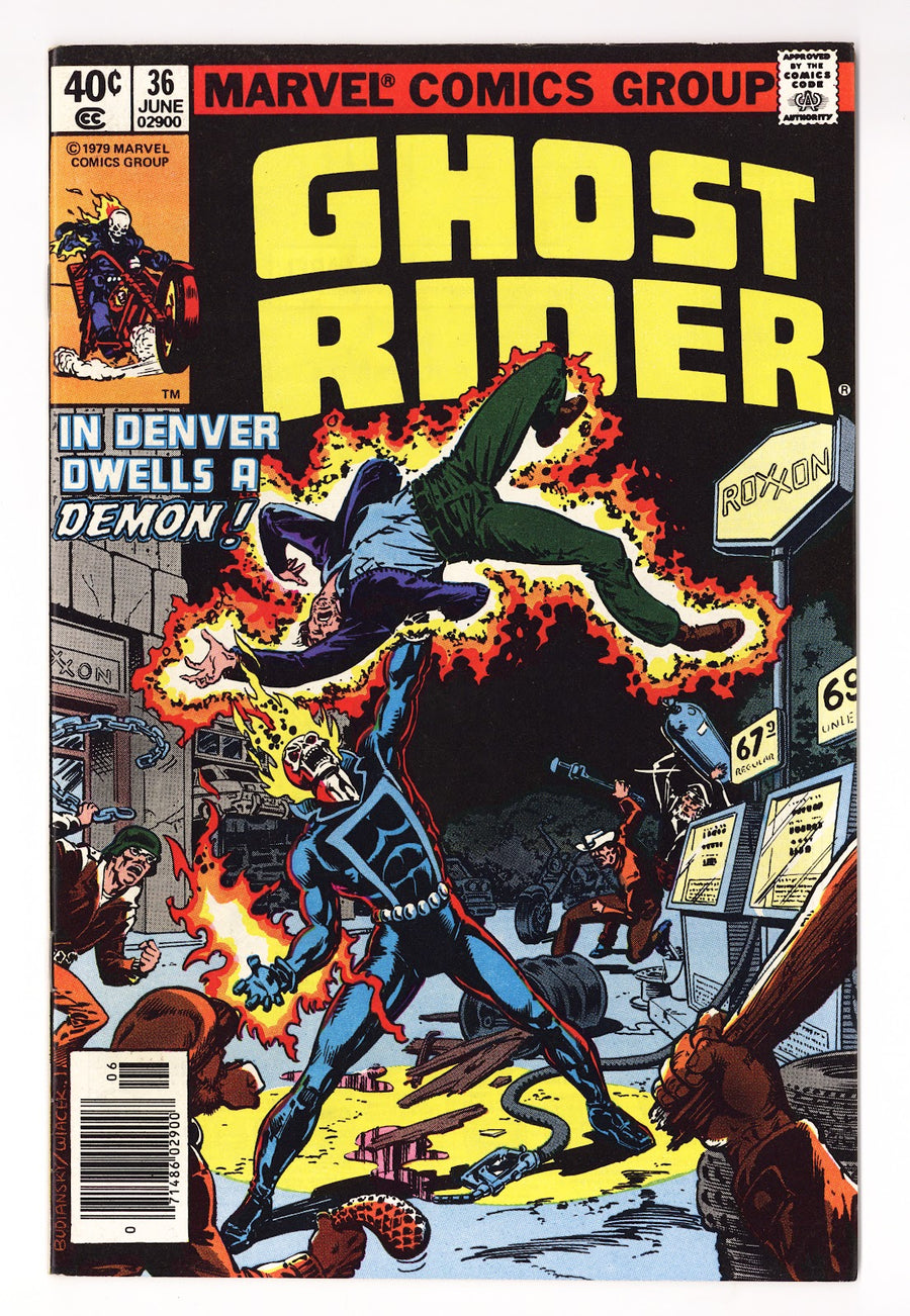 Ghost Rider Vol 1 36  Mid Grade   (1979)   Newsstand  
