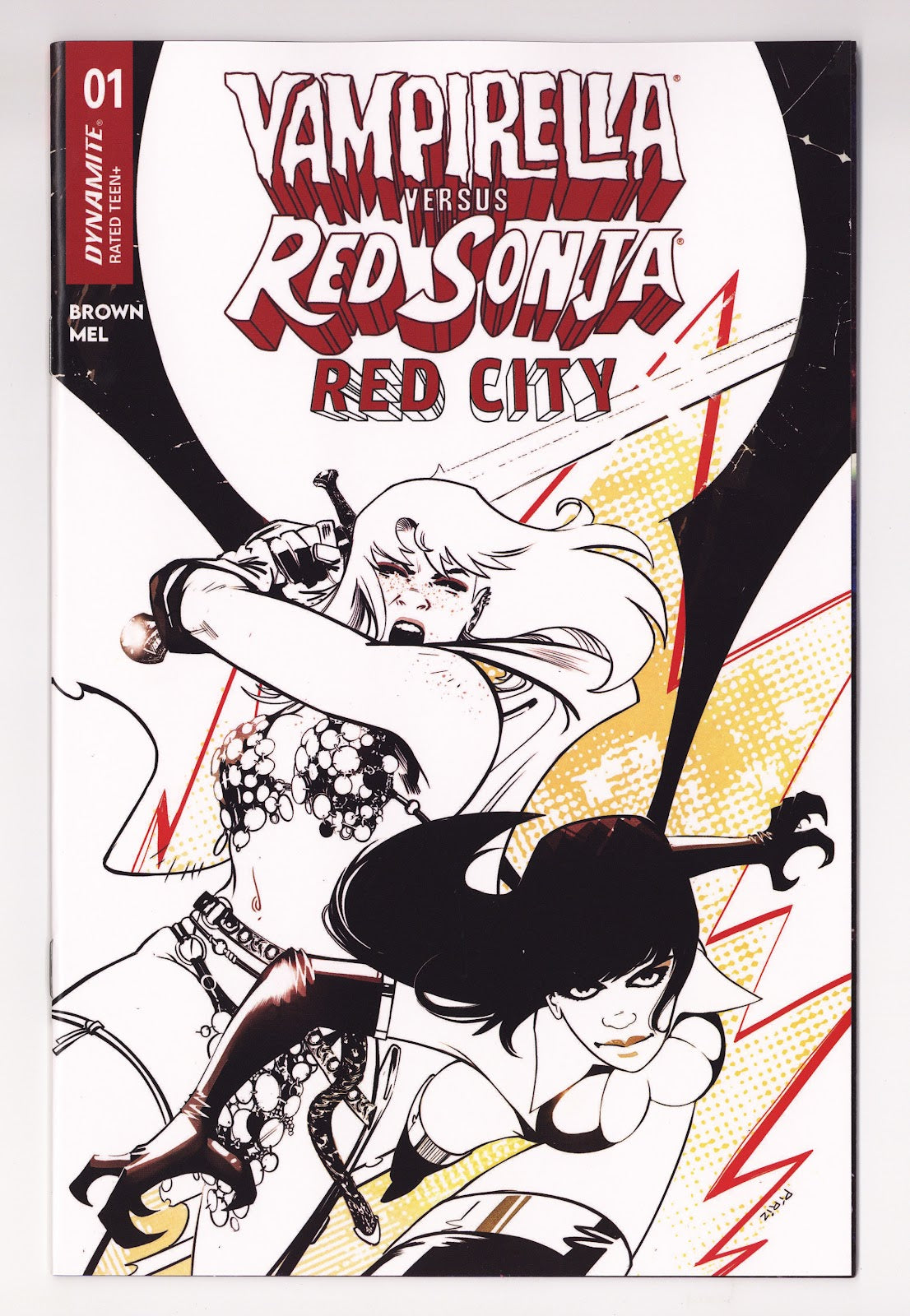 Vampirella vs Red Sonja Red City 1 Line Incentive (2026)