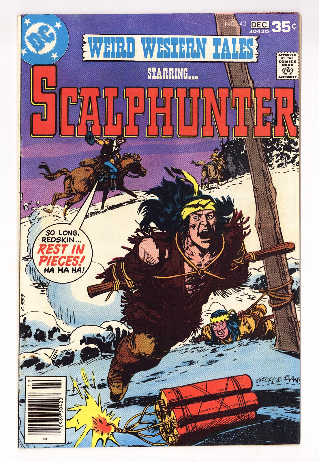 Weird Western Tales Vol 1 43 Low Grade (1977) 