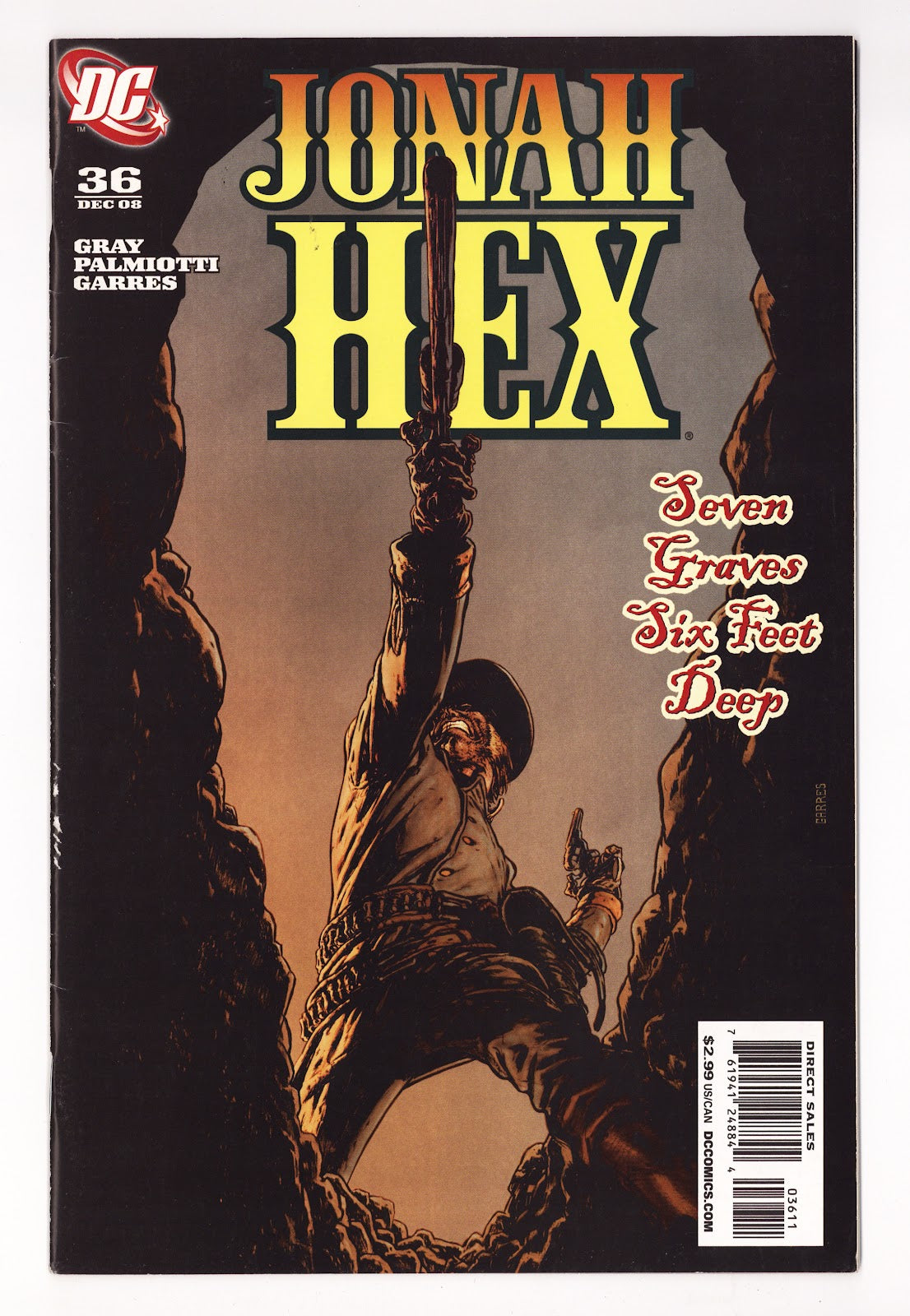 Jonah Hex Vol 2 36  Mid Grade   (2008)     