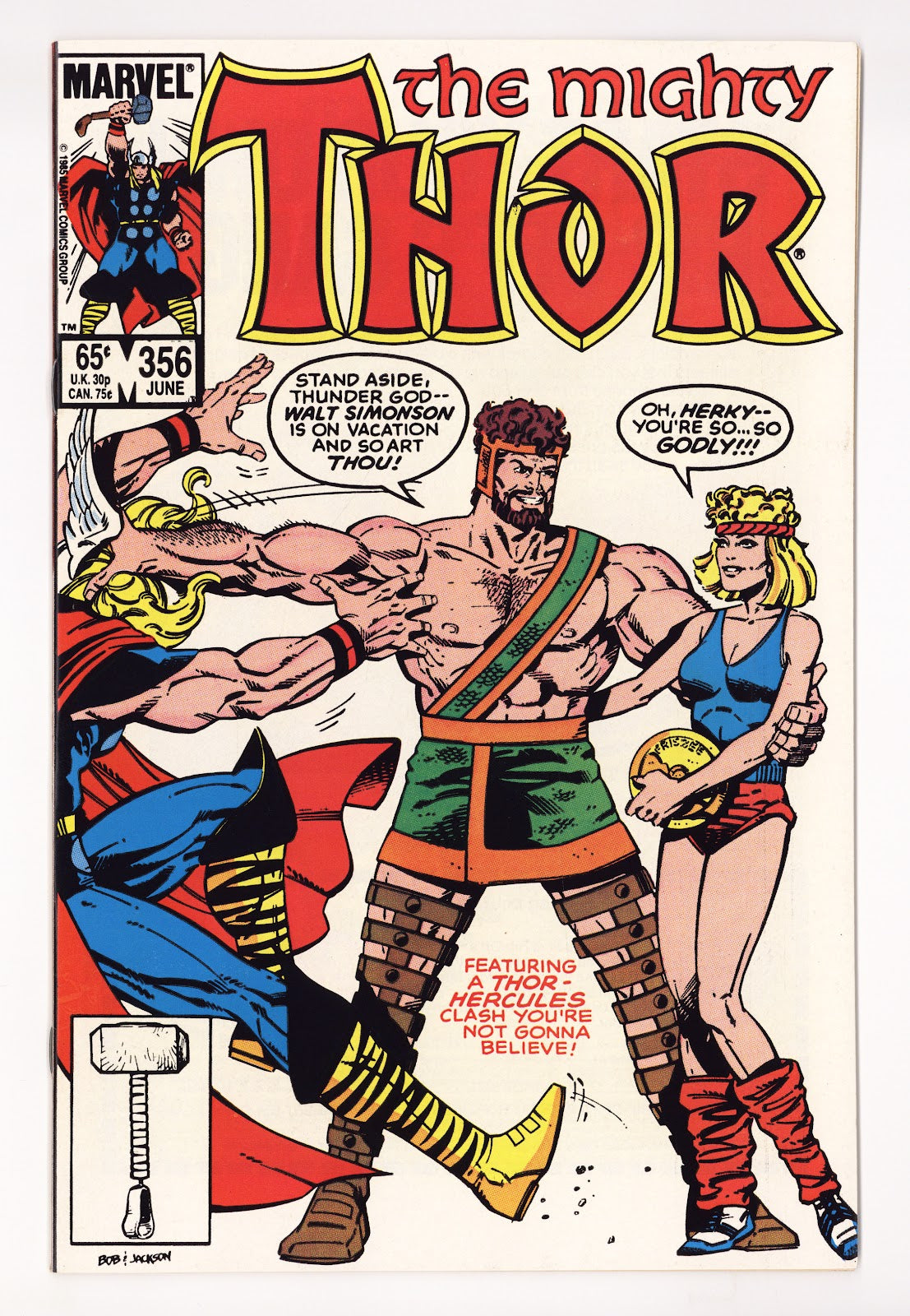 Thor Vol 1 356 High Grade (1985) Direct 