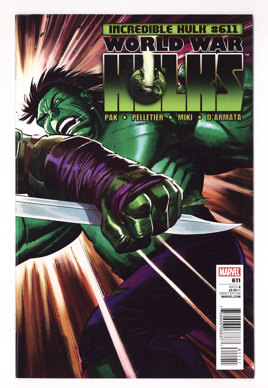 Incredible Hulk Vol 1 611  High Grade   (2010)     