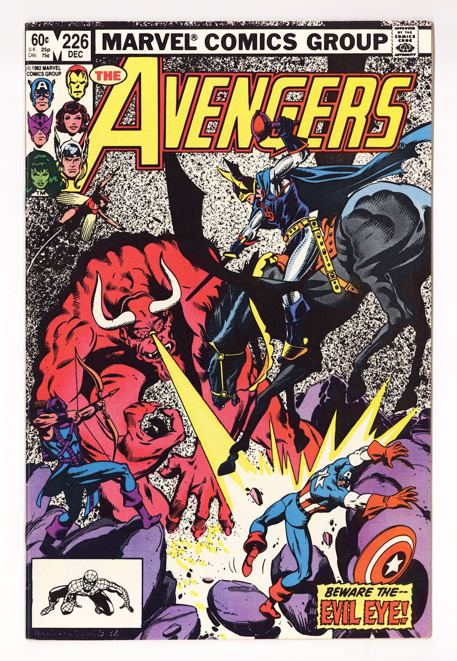The Avengers Vol 1 226  High Grade   (1982)     