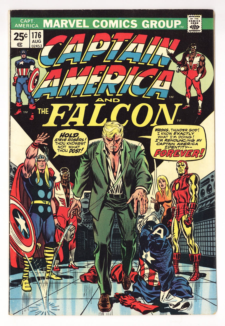 Captain America Vol 1 176  FN (6.0)   (1974)