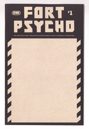 Fort Psycho 1 Sketch Blank Variant (2026)