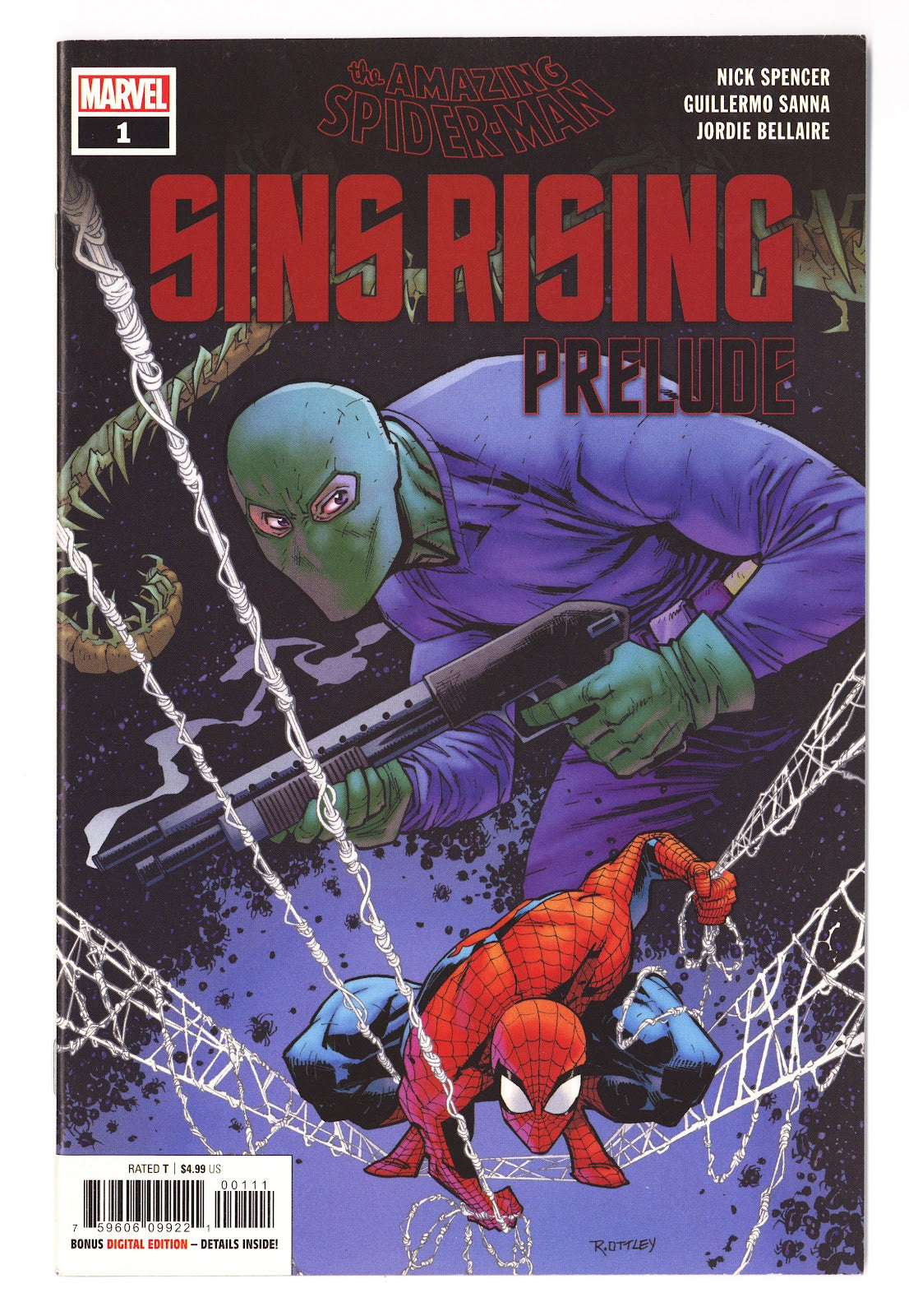Amazing Spider-Man: Sins Rising Prelude 1 High Grade (2020) 