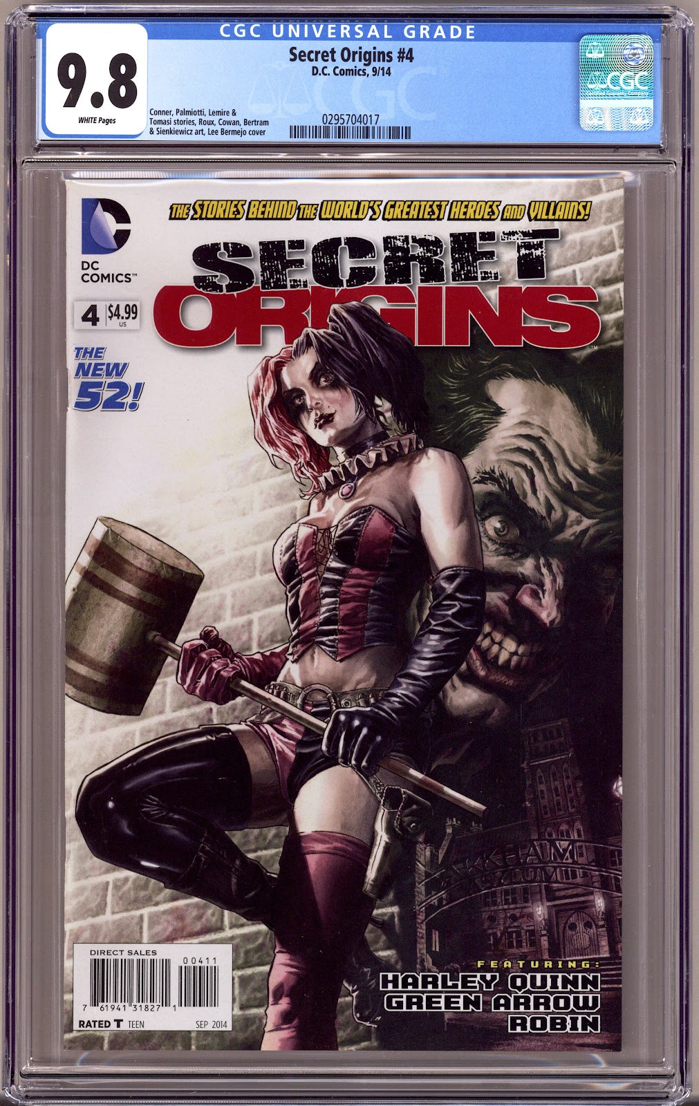 Secret Origins Vol 4 4 CGC 9.8 (NM/M)   (2014)     