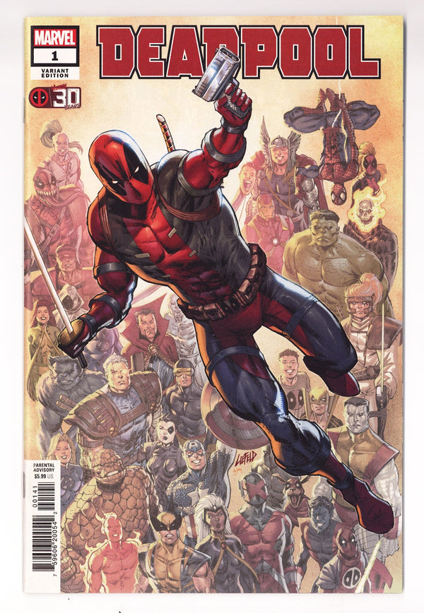 Deadpool Nerdy 30   1  High Grade   (2021) Liefeld   Variant