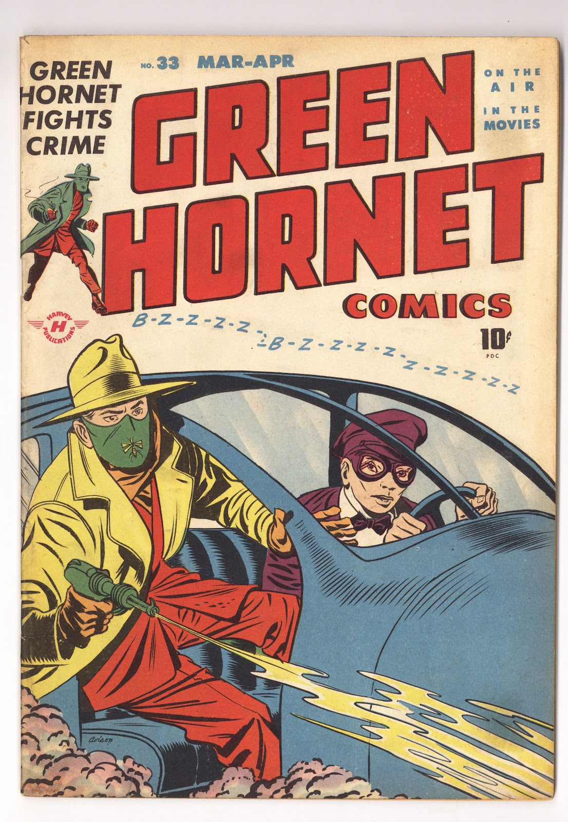 Green Hornet Comics Vol 1 33  VG/FN (5.0)   (1947)