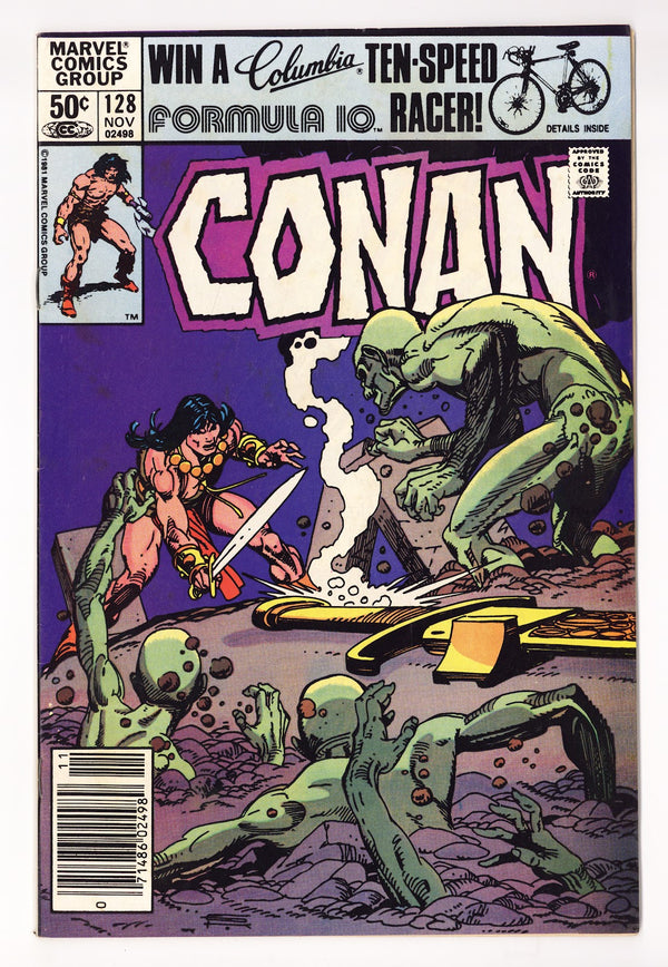 Conan the Barbarian Vol 1 128  Mid Grade   (1981)   Newsstand