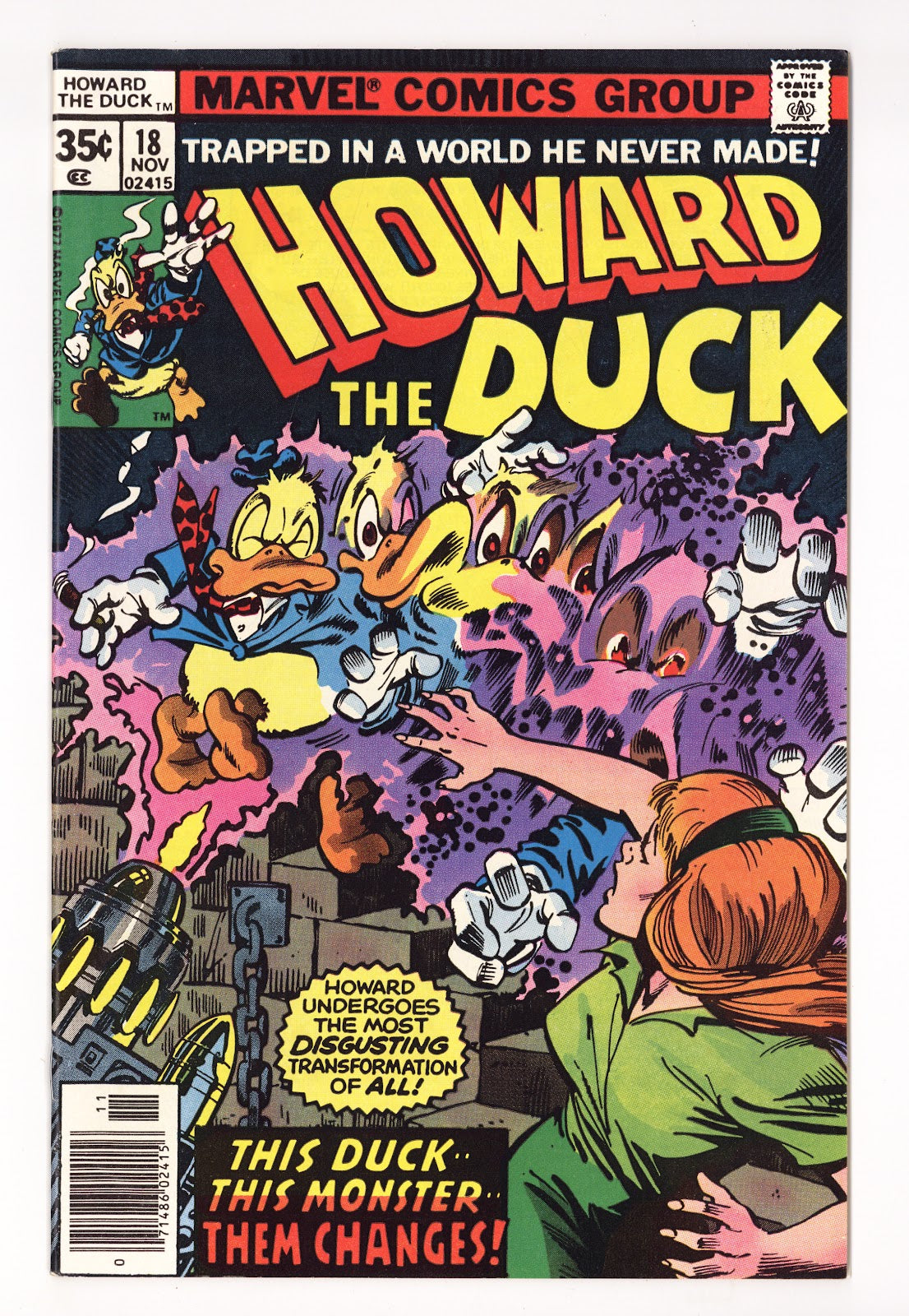 Howard the Duck Vol 1 18 Mid Grade (1977) 