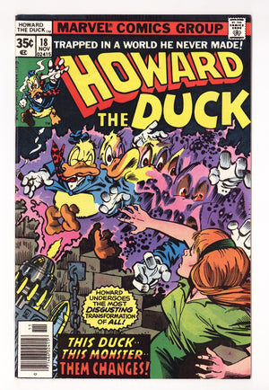 Howard the Duck Vol 1 18 Mid Grade (1977)