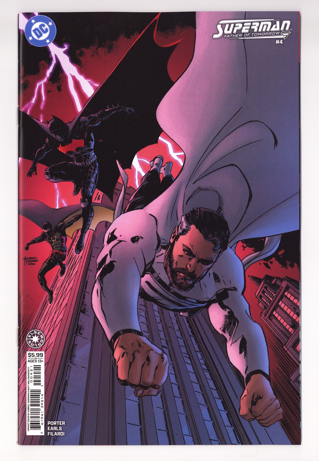 Superman Father of Tomorrow 4 Hardman Variant (2026)