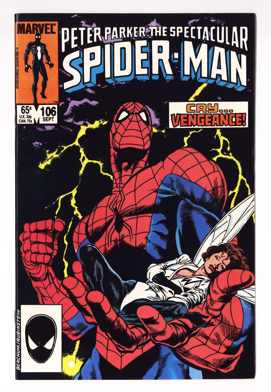 The Spectacular Spider-Man Vol 1 106 High Grade (1985) 