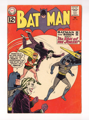 Batman Vol 1 145 VG (4.0) Colour Touch (1962)