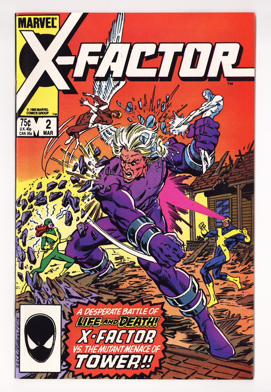 X-Factor Vol 1 2 High Grade (1986) Direct 