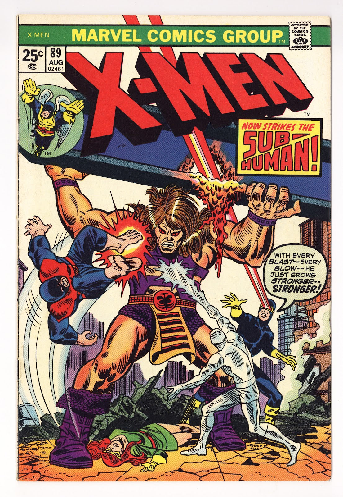 The X-Men Vol 1 89 FN- (5.5) (1974) 