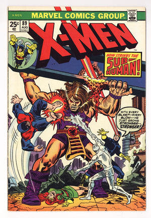 The X-Men Vol 1 89 FN- (5.5) (1974)