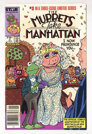 The Muppets Take Manhattan Vol 1 3  VF (8.0)   (1985)   Canadian Price Variant