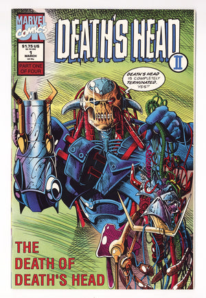 Death's Head II Vol 1 1 High Grade (1992) Direct