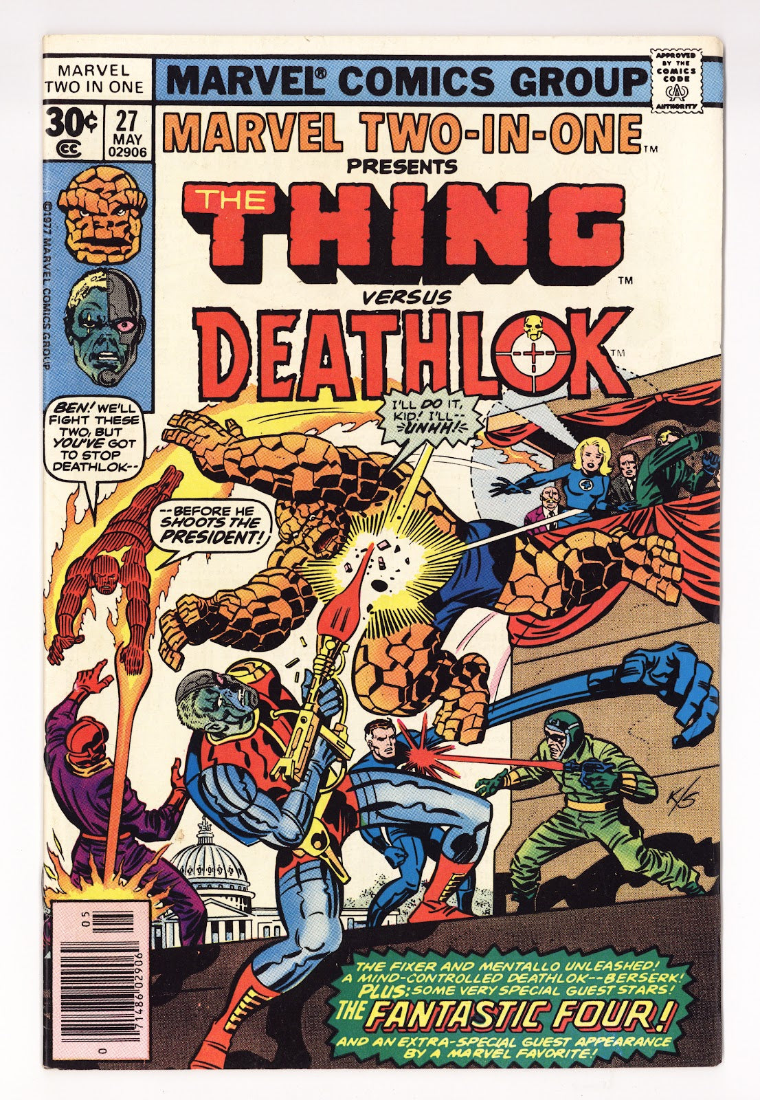 Marvel Two-in-One Vol 1 27  Mid Grade   (1977)     