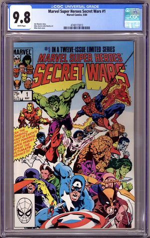 Marvel Super-Heroes Secret Wars 1 CGC 9.8 (NM/M) (1984)