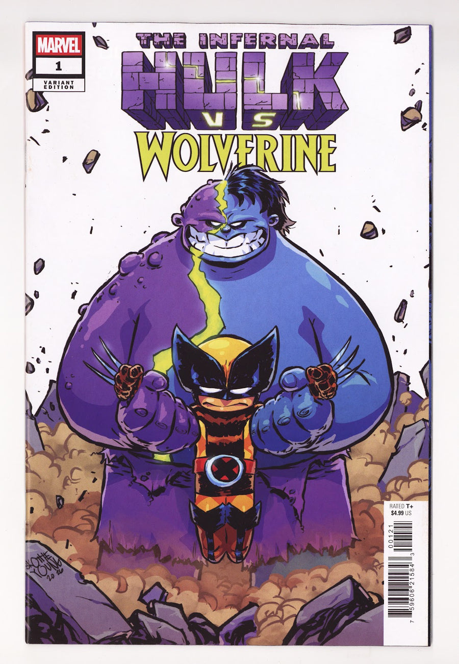 Infernal Hulk Vs. Wolverine  1 Young  Variant   (2026)