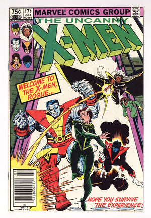 The Uncanny X-Men Vol 1 171  FN/VF (7.0)   (1983)   Canadian Price Variant