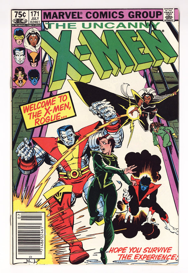 The Uncanny X-Men Vol 1 171  FN/VF (7.0)   (1983)   Canadian Price Variant