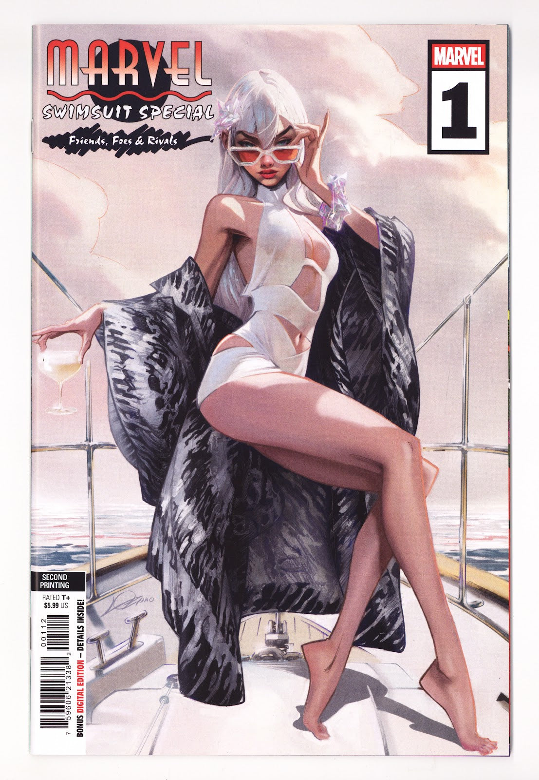Marvel Swimsuit Special: Friends, Foes & Rivals   1  High Grade   (2025) Lozano   2nd Print  