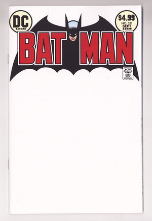 Batman Vol 1 251 Facsimile Blank Variant (2026)