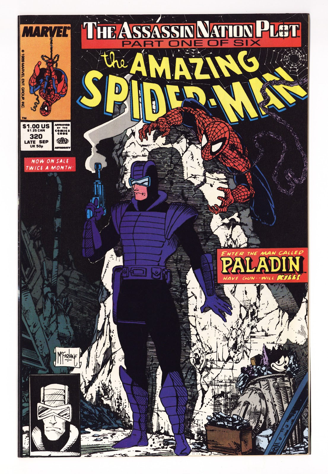 The Amazing Spider-Man Vol 1 320 VF- (7.5) (1989) 