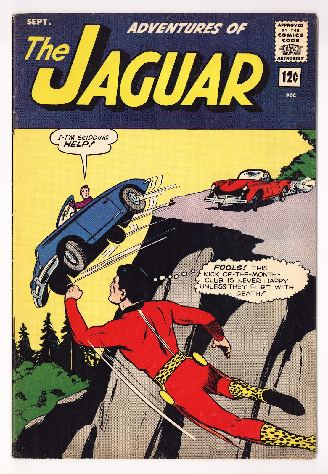 Adventures of the Jaguar 14 VG/FN (5.0) (1963)  