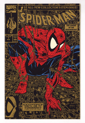 Spider-Man Vol 1 1 NM- (9.2) (1990) Gold 2nd Print