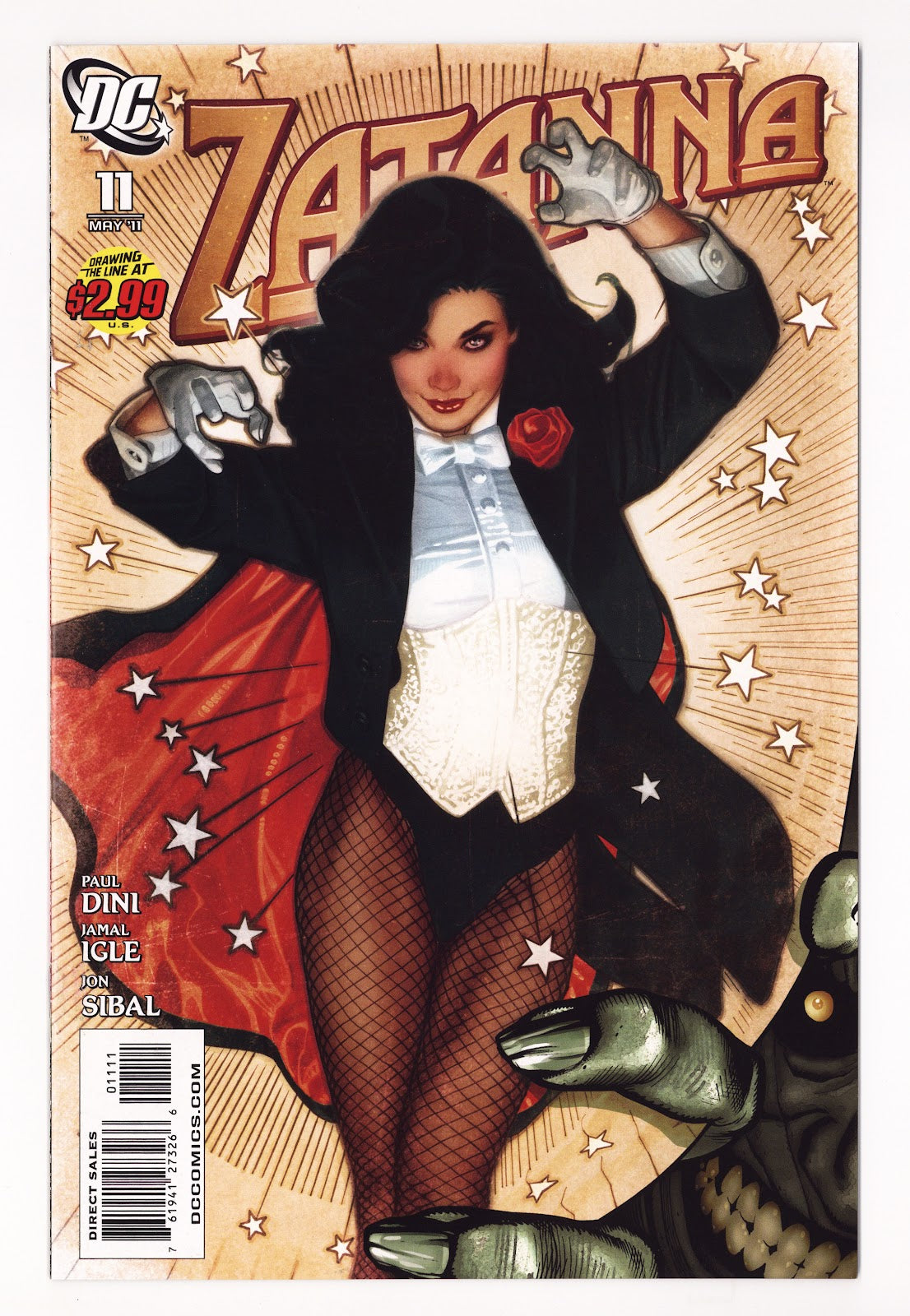 Zatanna Vol 2 11  VF/NM (9.0)   (2011)     