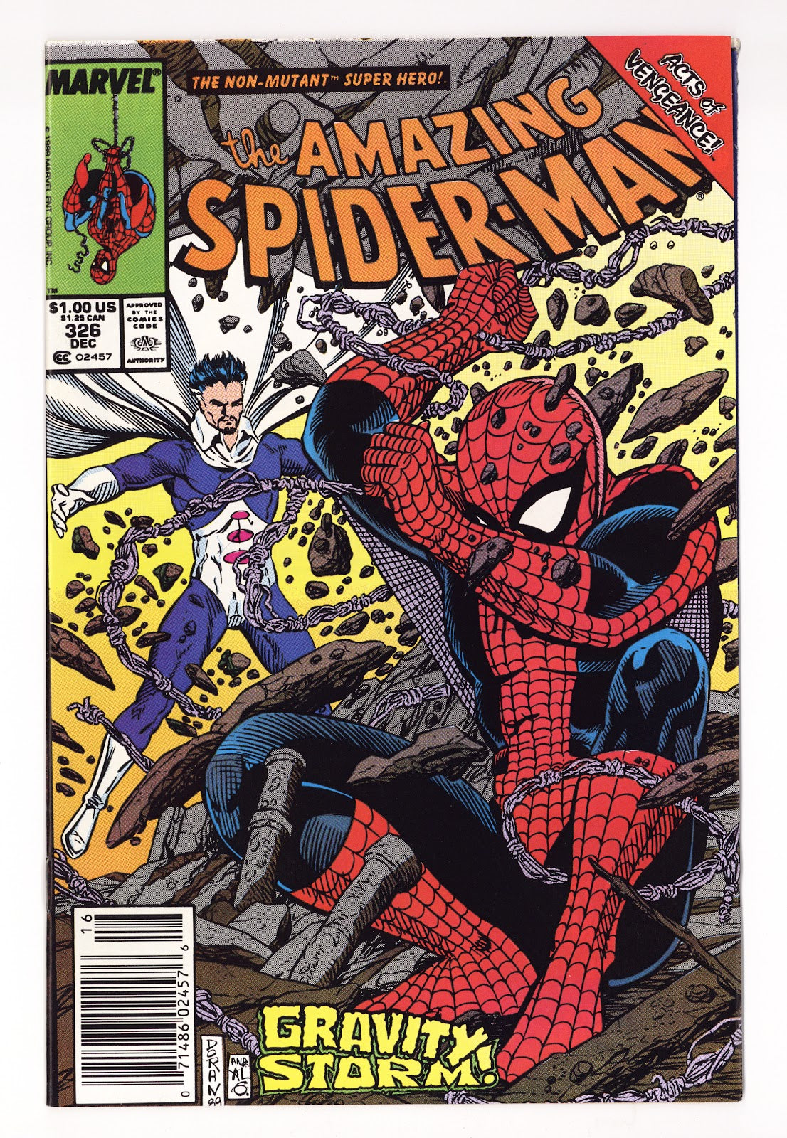 The Amazing Spider-Man Vol 1 326  Mid Grade   (1989)   Newsstand
