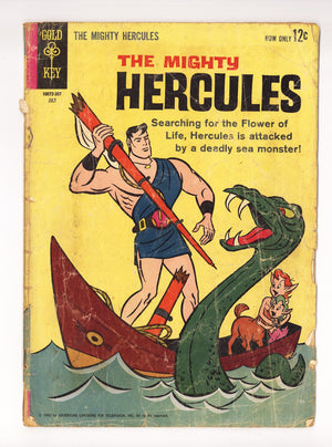 The Mighty Hercules   1  GD+ (2.5) Centerfold Missing  (1963)
