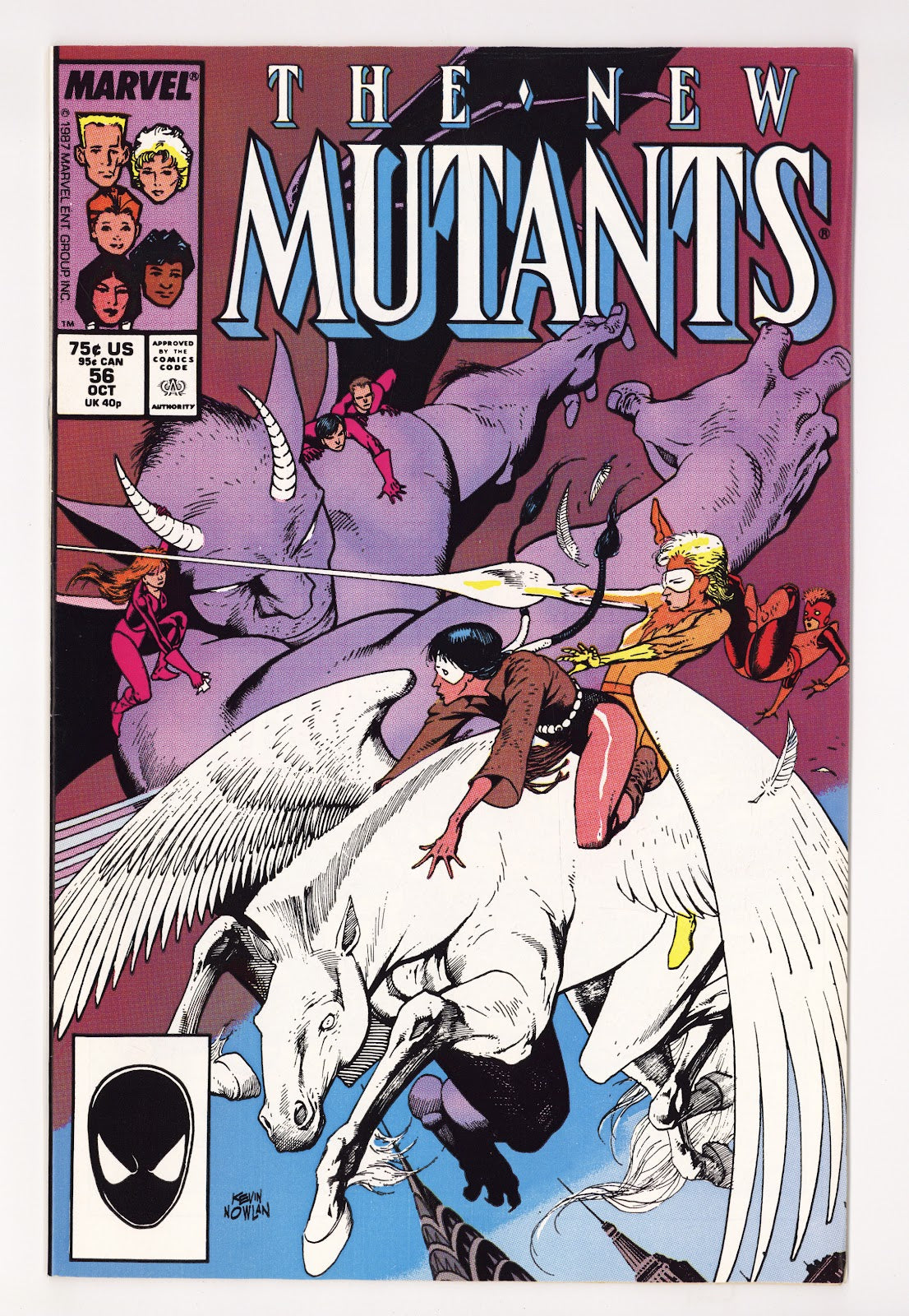 The New Mutants Vol 1 56 High Grade (1987) Direct 