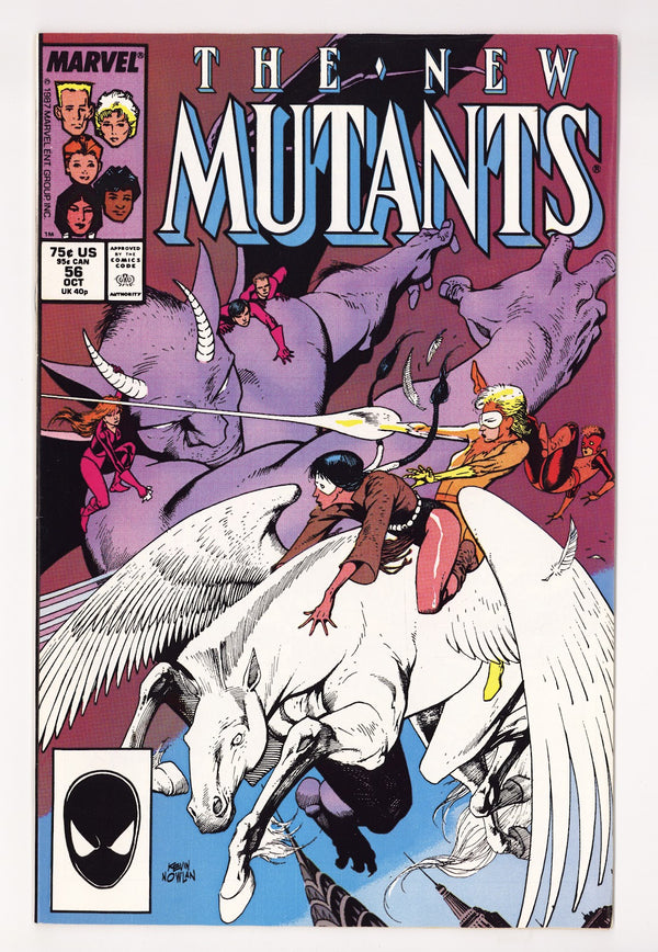 The New Mutants Vol 1 56 High Grade (1987) Direct