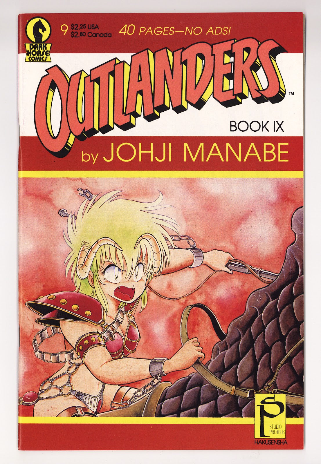 Outlanders   9  Mid Grade   (1989)