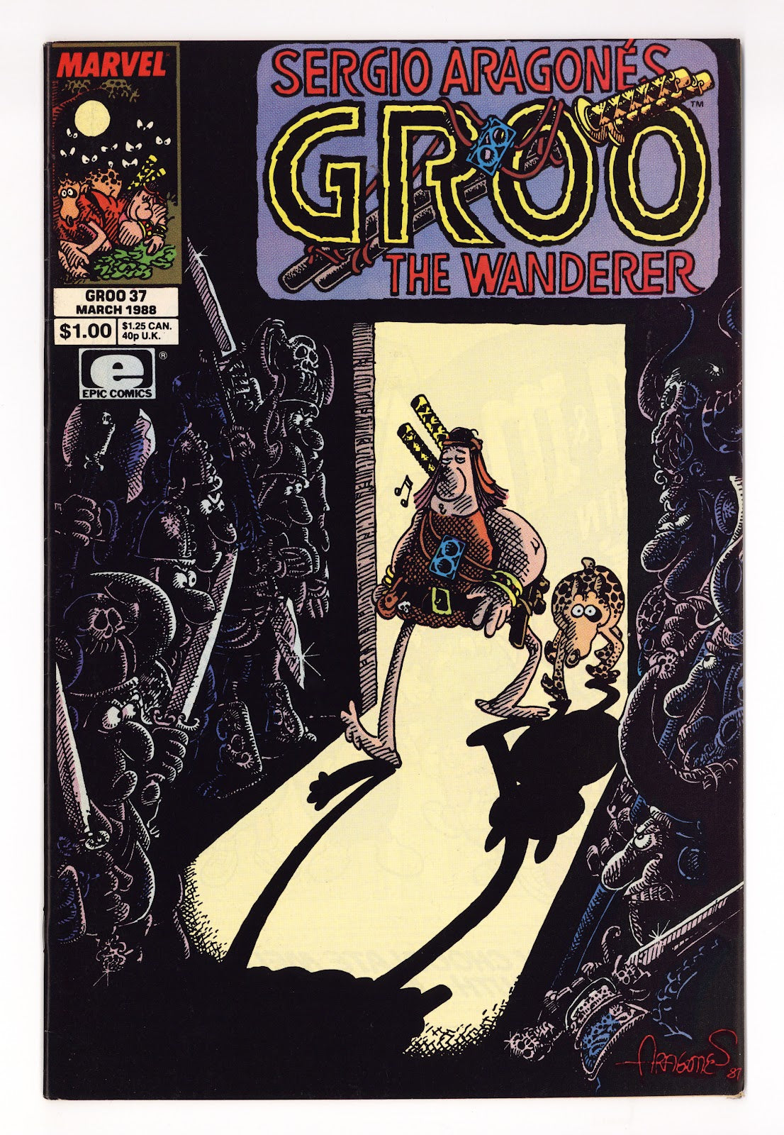 Sergio Aragones Groo the Wanderer Vol 2 37  High Grade   (1988)