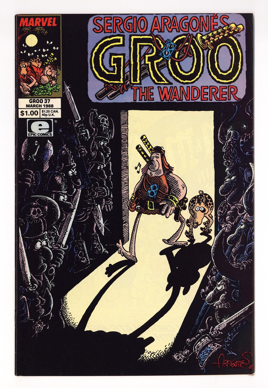 Sergio Aragones Groo the Wanderer Vol 2 37  High Grade   (1988)