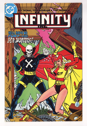 Infinity, Inc. Vol 1 16  Mid Grade   (1985)