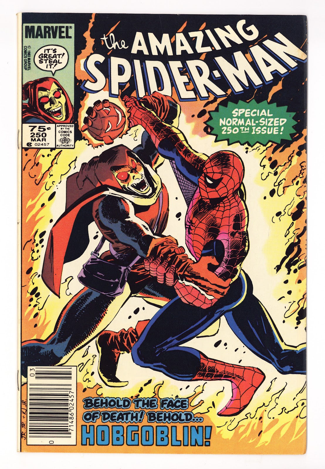 The Amazing Spider-Man Vol 1 250 FN/VF (7.0) (1984) Canadian Price Variant 