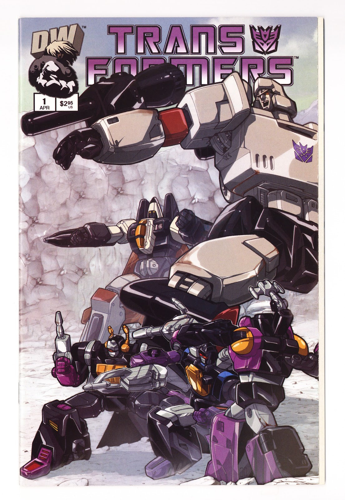 Transformers: Generation 1 Vol 2 1  Mid Grade   (2003) Decepticons  Variant  