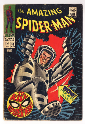 The Amazing Spider-Man Vol 1 58 VG (4.0) (1968)