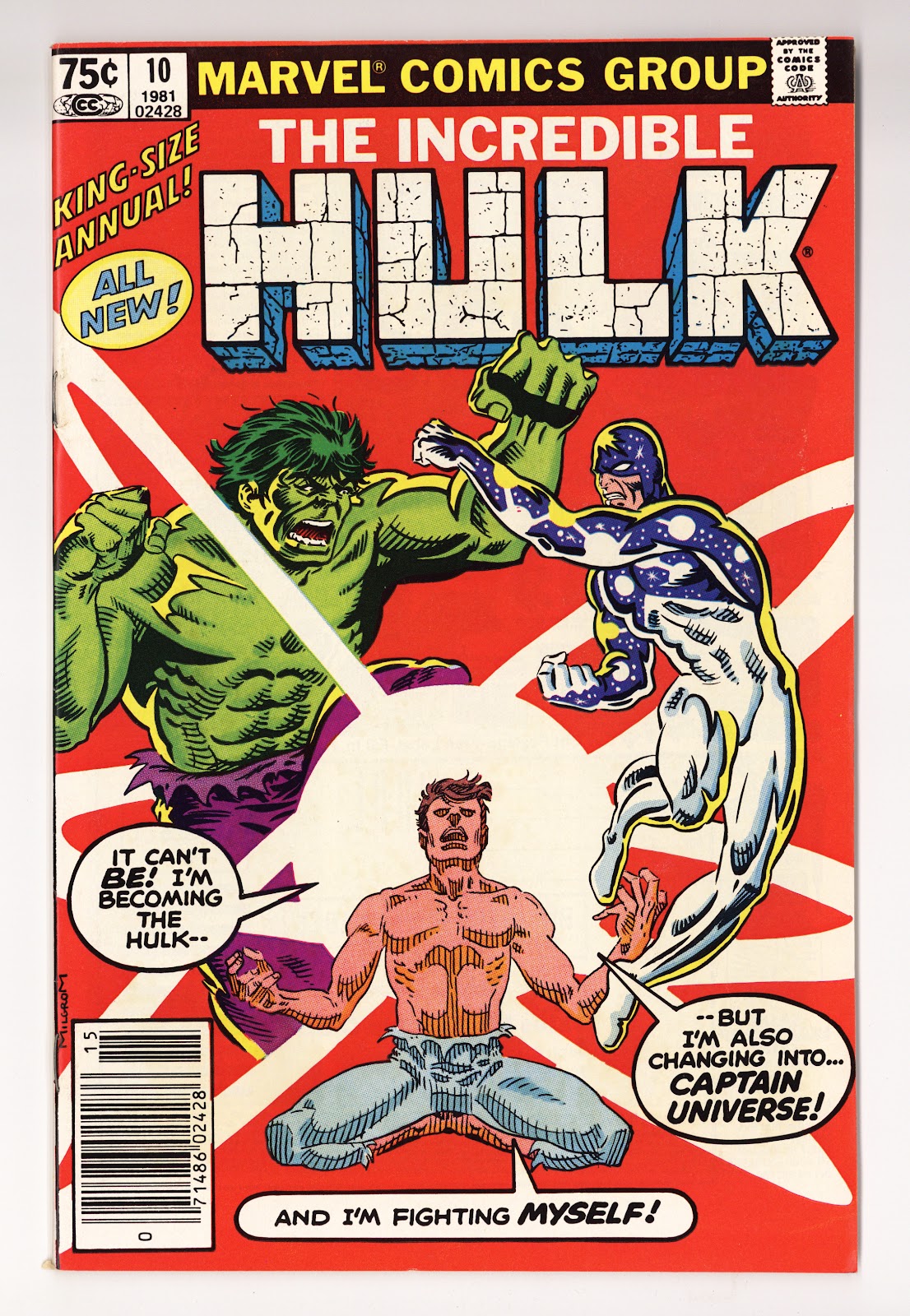 The Incredible Hulk Annual Vol 1 10  High Grade   (1981)   Newsstand  
