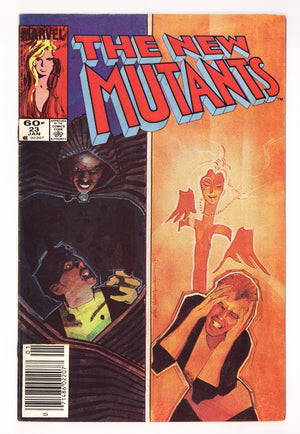 The New Mutants Vol 1 23 Mid Grade (1985) Newsstand