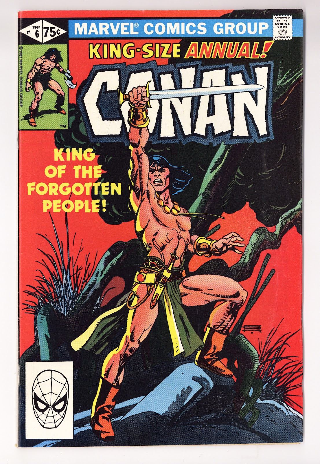 Conan Annual Vol 1 6 Low Grade (1981) 
