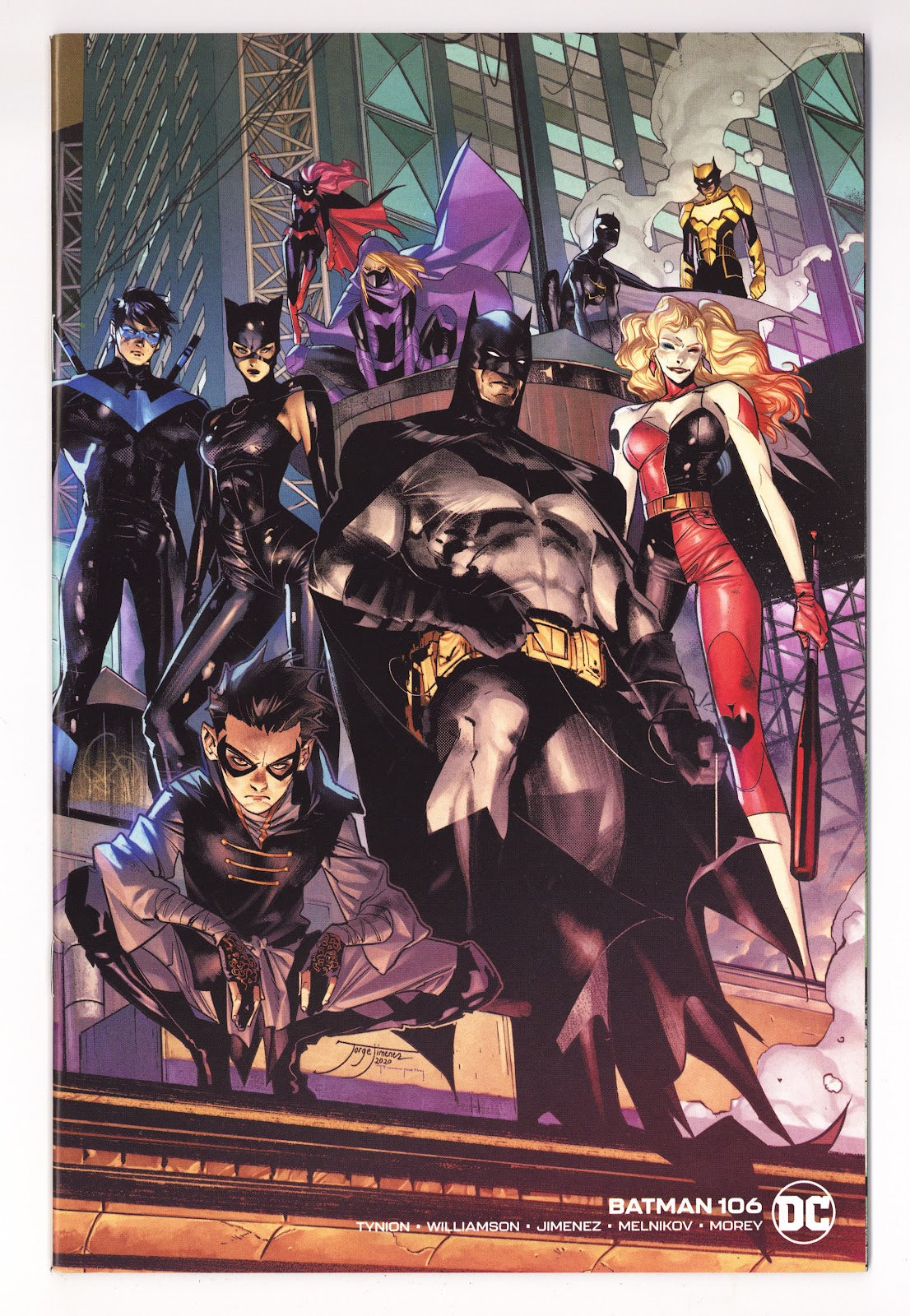 Batman Vol 3 106 High Grade (2021) Jimenez Wraparound Variant 